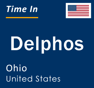 Current local time in Delphos, Ohio, United States