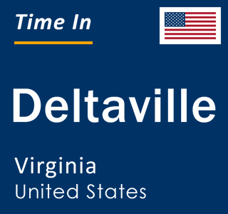 Current local time in Deltaville, Virginia, United States