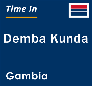 Current time in Demba Kunda, Gambia