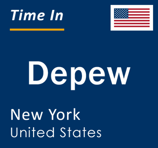 Current local time in Depew, New York, United States