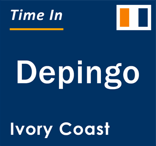 Current local time in Depingo, Ivory Coast