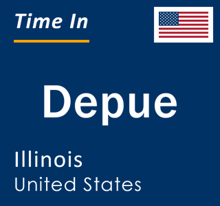 Current local time in Depue, Illinois, United States