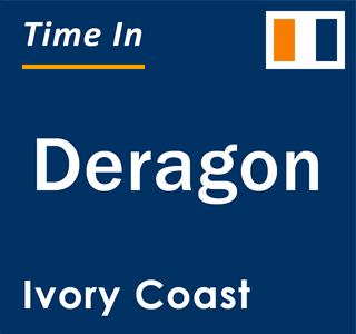 Current local time in Deragon, Ivory Coast