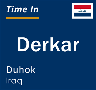 Current local time in Derkar, Duhok, Iraq