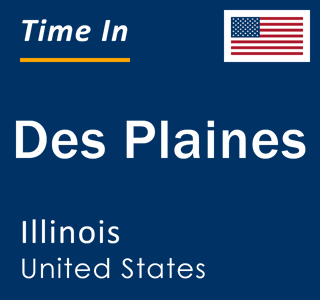 Current local time in Des Plaines, Illinois, United States