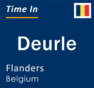 Current local time in Deurle, Flanders, Belgium