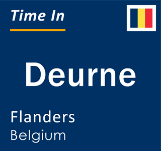 Current local time in Deurne, Flanders, Belgium