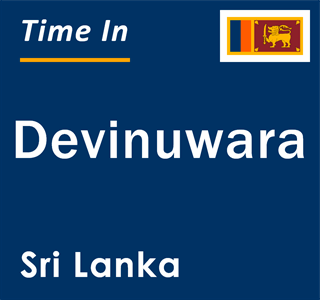 Current local time in Devinuwara, Sri Lanka