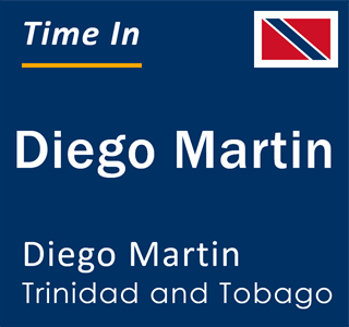 Current local time in Diego Martin, Diego Martin, Trinidad and Tobago