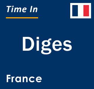 Current local time in Diges, France