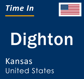 Current local time in Dighton, Kansas, United States