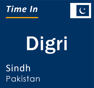Current local time in Digri, Sindh, Pakistan
