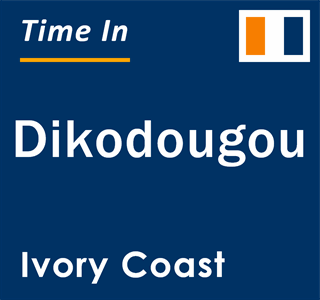 Current local time in Dikodougou, Ivory Coast