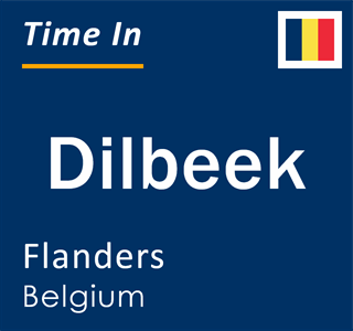 Current local time in Dilbeek, Flanders, Belgium