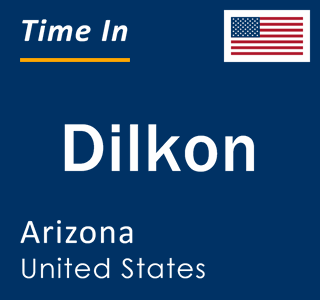 Current local time in Dilkon, Arizona, United States