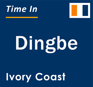 Current local time in Dingbe, Ivory Coast