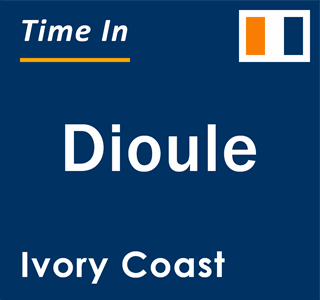 Current local time in Dioule, Ivory Coast