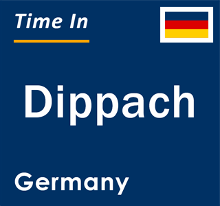 Current local time in Dippach, Germany