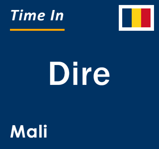 Current time in Dire, Mali