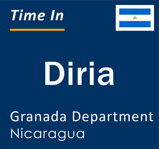 Current local time in Diria, Granada Department, Nicaragua
