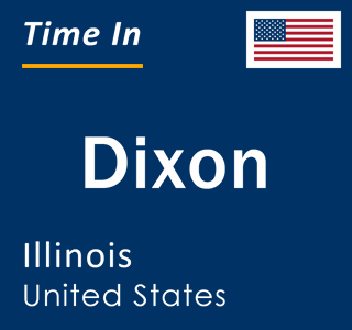 Current local time in Dixon, Illinois, United States
