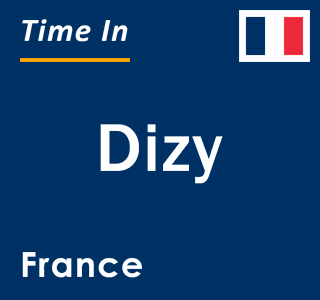 Current local time in Dizy, France