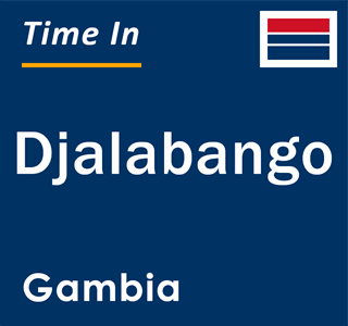 Current local time in Djalabango, Gambia