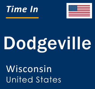 Current local time in Dodgeville, Wisconsin, United States