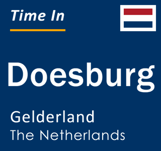 Current local time in Doesburg, Gelderland, The Netherlands