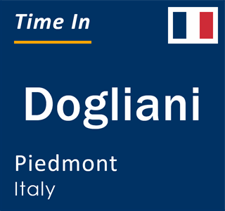 Current local time in Dogliani, Piedmont, Italy