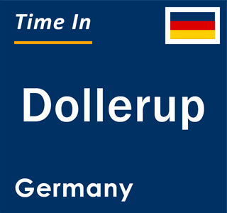 Current local time in Dollerup, Germany