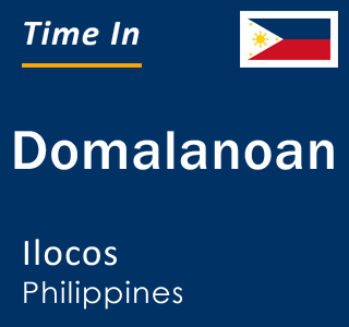 Current local time in Domalanoan, Ilocos, Philippines