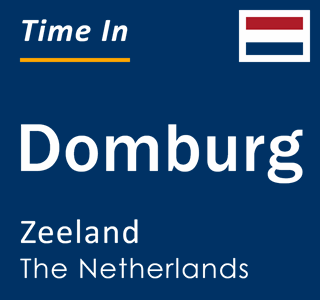Current local time in Domburg, Zeeland, The Netherlands