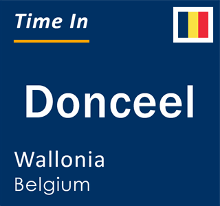 Current local time in Donceel, Wallonia, Belgium