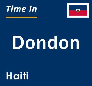 Current local time in Dondon, Haiti