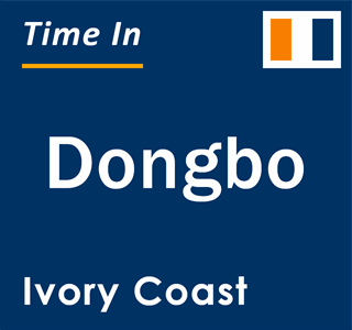 Current local time in Dongbo, Ivory Coast