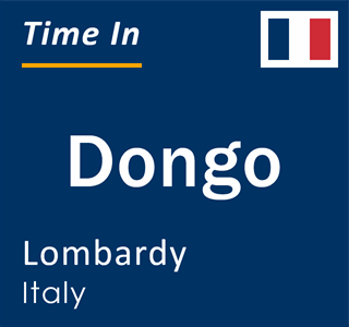 Current local time in Dongo, Lombardy, Italy