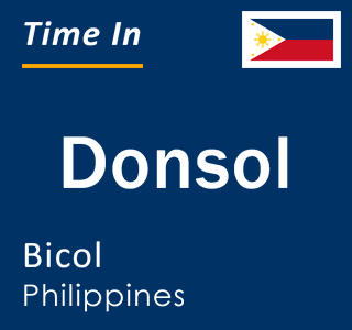 Current local time in Donsol, Bicol, Philippines