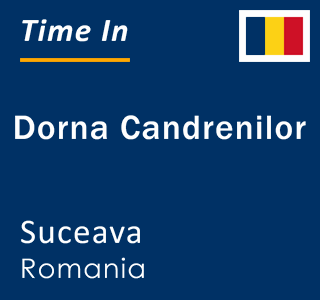 Current time in Dorna Candrenilor, Suceava, Romania