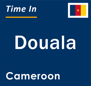 Current local time in Douala, Cameroon