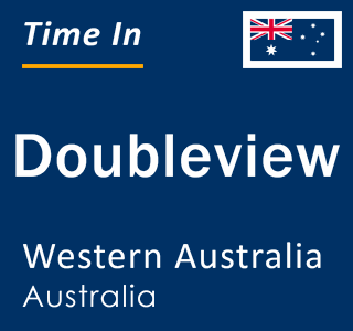 Current local time in Doubleview, Western Australia, Australia