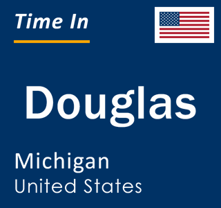 Current local time in Douglas, Michigan, United States