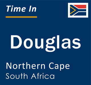 Current local time in Douglas, Northern Cape, South Africa