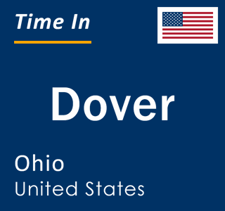 Current local time in Dover, Ohio, United States