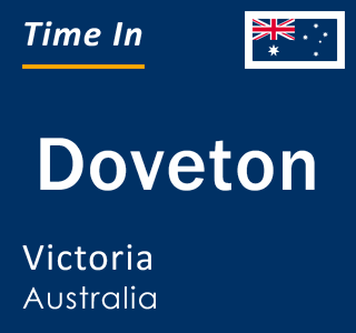 Current local time in Doveton, Victoria, Australia