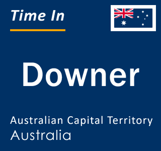 Current local time in Downer, Australian Capital Territory, Australia