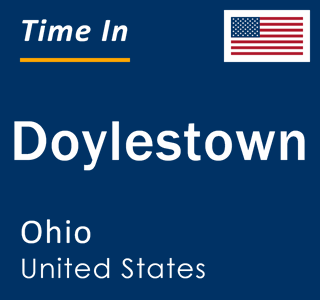 Current local time in Doylestown, Ohio, United States