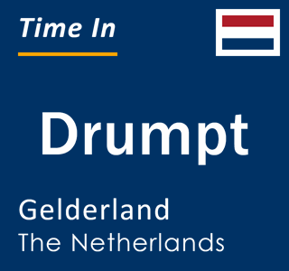 Current local time in Drumpt, Gelderland, The Netherlands