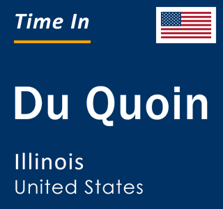 Current local time in Du Quoin, Illinois, United States