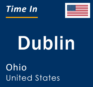 Current local time in Dublin, Ohio, United States